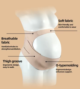 Aofit <span class=keywords><strong>Fascia</strong></span> Termica Addominale Spessa e Calda, Supporto Lombare, Protezione per Pancia e <span class=keywords><strong>Schiena</strong></span> - Product Image 5