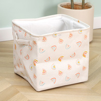 Vente chaude Pliant Paniers De Rangement Couche Maison Tissu Grande Boîte De Lavage Étanche Tissu Pliable Panier De Rangement À Linge