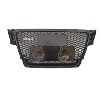 Veidt Convient pour Audi A4L 08 09 10 11 12 Modifié Grille RS4 Quatre Roues Motrices Nid d'Abeilles Face Avant A4L Grille RS4