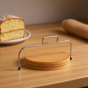 Westmark <b>Cake</b> Base Divider Simplex 8 Inch Round <b>Cake</b> <b>Leveler</b> Tool For Even Layering - Product Image 3