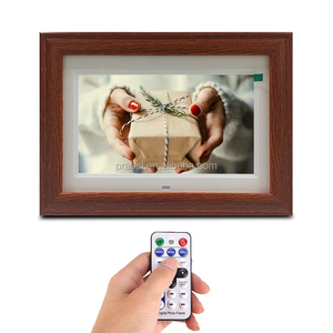 Khung Gỗ Khung Ảnh Kỹ Thuật Số 7 8 10 12 13 15 18.5 21.5 32 Inch Dropshipping Video Loop <span class=keywords><strong>Lcd</strong></span> Album Ảnh Điện Tử - Product Image 3