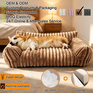 Pet <b>Sofa</b> Luxury Modern <b>Dog</b> & Cat Soft with Solid Design for Small <b>Dogs</b> Indoor Living Room Use - Product Image 1