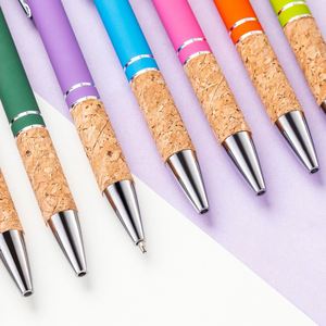Bolígrafo Publicitario de Aluminio con Punta Capacitiva y Efecto Madera, Personalizable con Logotipo, Nuevo - Product Image 3