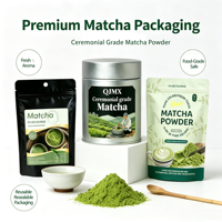 Poudre de thé vert Matcha 6A Premium, style cérémonial, bienfaissante, en vrac, sachets, diverses options d'emballage : boîte, sac, tasse, bouteille