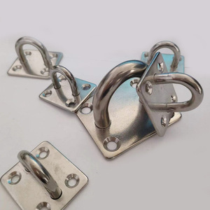 Crochets pivotants en acier inoxydable 304 avec mousquetons et vis de fixation pour suspendre une chaise hamac - Product Image 2