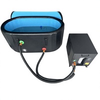 Machine de refroidissement portable 1 CV pour bains de glace et récupération sportive, avec Wi-Fi, pour baignoires et trempes froides