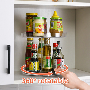 Étagère de <span class=keywords><strong>cuisine</strong></span> personnalisée Étagère d'angle de rangement Contenant pour épices Organisateur de réfrigérateur Étagère pour épices Étagère pour bocaux d'assaisonnement - Product Image 4