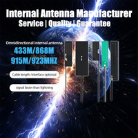 Antenne GSM 2G 3G LTE 4G IoT NB-IoT à prix de gros, antenne patch FPC intégrée avec interface MMCX coudée