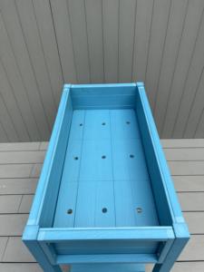 Lit de jardin en bois Double couche <span class=keywords><strong>treillis</strong></span> surélevé jardinière fleur légumes graines Kit boîte surélevée boîte à fleurs - Product Image 4