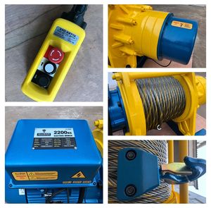 ALLMAN vinçler elektrikli Tecle tekne römorku yaprak makası elektrikli vinç uzaktan kumanda vinç makinesi 5 ton - Product Image 3