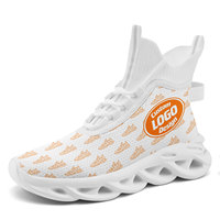 Chaussures basses à enfiler avec semelle creuse en lame, OEM/ODM, légères, type chaussette, pour hommes et femmes FN029A