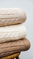 Literie pour bébés de haute qualité 100% coton, couverture pour bébé, tricotée, chaude, épaisse, ignifuge, 200TC, style classique, taille personnalisée