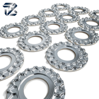 Plat Cakram Rotor Bergigi Baja Presisi Tinggi CNC untuk Perakitan Sistem Rem Sepeda Motor