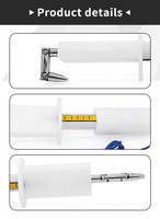 Standard High Accuracy IP2X Protection Accessibility Probe for Fingernail 50N Force Anti Contact Moving Parts IEC60529 1 Year