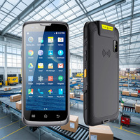 PDA robuste 4G pour Android avec écran de 5,72 pouces, grande batterie, étanche IP65, scanner de codes-barres 2D Zebra, Wifi/BT/NFC/USB PDAS