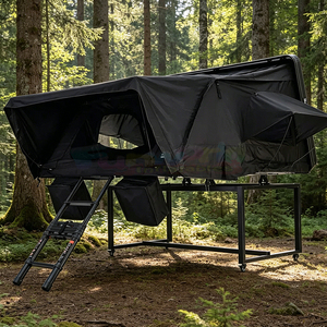 Waterproof 4 Person Roof Top Tent All Seasons Foldable <b>Car</b> Rooftop Tent Luxury Abs Hard Shell Top Roof Tent For 4x4 Camping - Product Image 2