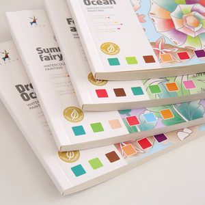 Libro di Pittura ad Acquerello per Bambini, Set da Viaggio Tascabile, Produzione Personalizzata di Libri per Dipingere ad Acquerello - Product Image 2