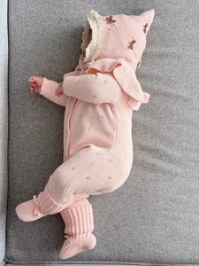 Vendita Diretta dalla Fabbrica Tutina Personalizzabile 100% Cotone Calda per Neonata e <span class=keywords><strong>Bimba</strong></span> Piccola MOQ Basso - Product Image 6