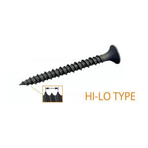สกรู Drywall ผนังแห้ง M6 C1022a X 25,สกรูเกลียวสูงสีดำฟอสเฟต D Pro Twist <span class=keywords><strong>Patta</strong></span> 3.5X19สำหรับกล่อง3.5 - Product Image 2