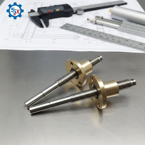 אום בורג כדורי טרפז T8 מפלדת אל-חלד 304 עם הברגות כרסום למדפסות תלת-ממד NINGBO YINZHOU SHUNGANMACHINERY CO.LTD - Product Image 2