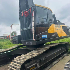 รถขุดมือสอง 30 ตัน VOLVO EC300 เครื่องจักรขุดไฮดรอลิกสำหรับงานหนัก รถขุดตีนตะขาบสำหรับงานเหมือง ขายดี เครื่องยนต์ Volvo Penta พร้อมหัวเจาะ - Product Image 1