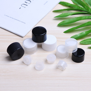 Tapa de rosca de plástico de 18, 20 y 24 dientes, tapa selladora de PP para botellas de cosméticos - Product Image 3