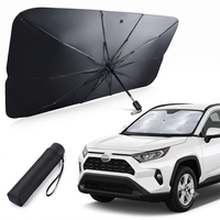 Parasol de voiture promotionnel pliable manuel pour pare-brise avant pour adulte