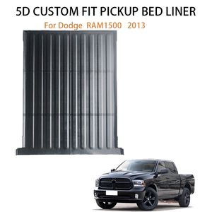 Nueva Alfombrilla de TPE Negra Personalizada para Camioneta RAM1500 2013, Revestimiento Impermeable para Caja de Camioneta, Apta para Todo Clima - Product Image 1