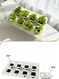 Macchina Digitale per Coltivazione Idroponica di Verdure, Moderna, in Plastica Ecologica, Coltivazione Senza Suolo per Uso Domestico in <span class=keywords><strong>Cucina</strong></span>, Controllo Remoto WiFi - Product Image 5