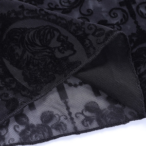 Pantalon évasé Punk gothique haut pour femme <span class=keywords><strong>dentelle</strong></span> florale maille transparente <span class=keywords><strong>bas</strong></span> de cloche respirant Style d'été Applique Leggings en <span class=keywords><strong>dentelle</strong></span> florale - Product Image 5