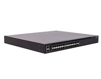 S6820-24XQ-E 24 Port 16/10G SFP+ 2x40/100G QSFP28 Switch Jaringan Serat Optik POE Dapat Ditumpuk Dual Power Slot Ekspansiabel SNMP