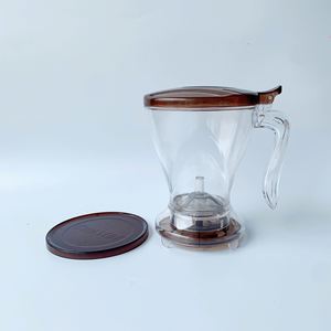 Théière infuseur intelligente 600 ml avec logo personnalisé et fonction de distribution par le bas, pour une infusion facile et un service parfait - Product Image 4