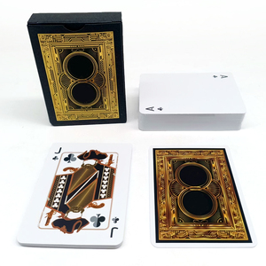 Manufacturer Wholesale Poker Cards Custom Printed Ideas Gold Poker/Playing Cards With High Quality Box - Product Image 5