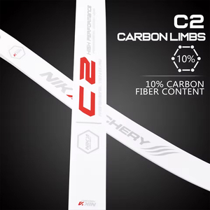 C2 ILF arti arco ricurvo 68 "25H pietra angolare serie 10% contenuto in fibra di carbonio arti tiro libbre 14-42 libbre libbre - Product Image 4