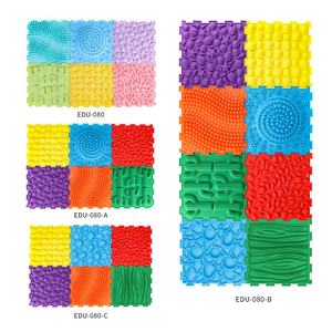 Tapis de puzzle sensoriel orthopédique EDUsense pour enfants autistes, <span class=keywords><strong>module</strong></span> de massage des pieds par acupression, cadeau original, ensemble de jouets sensoriels - Product Image 3