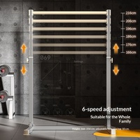 Barre de traction pliable en alliage d'aluminium unisexe pour la maison, à haute résistance (simple/double barre), réglable en hauteur, haute capacité de charge