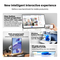 Moniteur sans fil Eimio avec batterie intégrée, luminosité élevée 300 nits, écran portable IPS 15,6 pouces, extension d'écran pour ordinateur portable, OEM