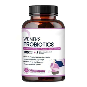 Women's <span class=keywords><strong>UTI</strong></span> Health Soutien du système immunitaire Supplément enzymatique et prébiotique pour adultes Capsules probiotiques pour femmes - Product Image 1