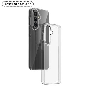 Funda Transparente Delgada y Ligera para Samsung <span class=keywords><strong>Galaxy</strong></span> A27 5G, Carcasa Protectora de TPU Suave, Anti-Golpes y Anti-Rayones - Product Image 1
