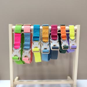 Gran oferta 2025, accesorios acolchados para perros y mascotas, anillo en D, <span class=keywords><strong>collar</strong></span> multicolor para mascotas, hebilla ajustable, <span class=keywords><strong>Collar</strong></span> de nailon para perros - Product Image 1