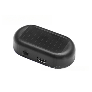 Luz antirrobo solar para <span class=keywords><strong>coche</strong></span>, simulación de advertencia, <span class=keywords><strong>alarma</strong></span> intermitente, decorativa, sensor interior LED - Product Image 1