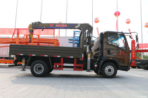 Gru Montata su Camion SINOTRUK HOWO Hanjiang 150HP di Alta Gamma, Versatile e Ingegnosamente Realizzata per Lavori di Ingegneria - Product Image 5