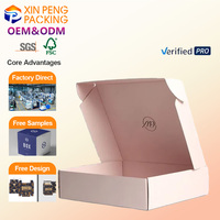 Caja de Papel Rígida de Lujo Minimalista OEM XP 2026, Colección Verde Bosque y Azul Medianoche, Caja de Regalo de Papel Kraft con Empaque Personalizado