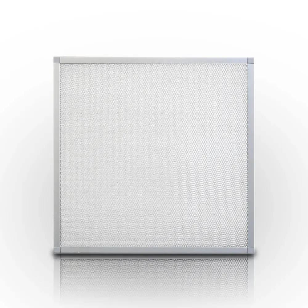 Pré-filtre à air à mailles métalliques pour salle blanche de taille personnalisée filtre à mailles métalliques filtre à air au charbon actif