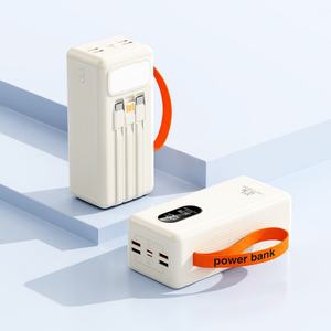 Banco de Energía Portátil de 30000mAh con Carga Rápida PD22.5W, Pantalla LED y Cables Integrados para Teléfono - Product Image 4