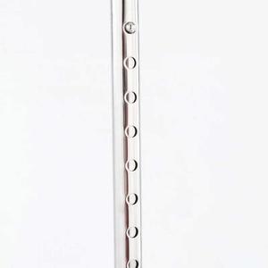 Stainless Steel Retractable <b>Cane</b> With Locking Mechanism Adjustable Height 43.3in For Elderly Walking Aid - Product Image 2