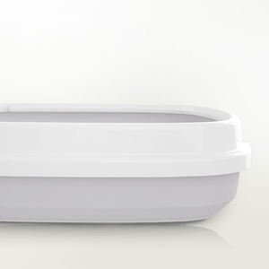 Gran oferta, bonita caja de arena para gatos con pala, bandeja de plástico Simple gruesa, productos de limpieza portátiles para mascotas para gatos y perros - Product Image 6