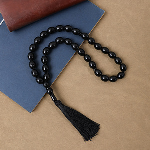 33 perles de prière musulmanes, Misbaha Tesbih Tasbih en acrylique, lot en gros - Product Image 3