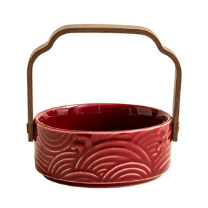 Juego de té y aperitivos de cerámica estilo chino, rectangular, de porcelana, apto para lavavajillas, para bodas. - Product Image 5