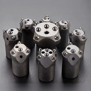 Nouvelle vente flash - Foret conique à bouton - 28-64 mm (32/34/<span class=keywords><strong>36</strong></span>/38/40/42/45/50 mm) 7/11/12 degrés, jupe longue/courte pour l'exploitation minière et les carrières - Product Image 1